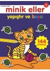 Minik Eller Yapıştır Ve Boya - Lacivert Kitap