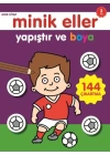 Minik Eller Yapıştır Ve Boya - Mor Kitap