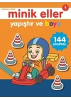 Minik Eller Yapıştır Ve Boya - Turuncu Kitap