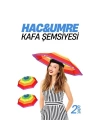 Modacar Hac Umre Kafa Şemsiyesi Güneş Koruma Şemsiyesi 2 adet