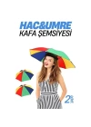 Modacar Hac Umre Kafa Şemsiyesi Güneş Koruma Şemsiyesi 2 adet