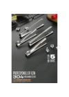 Modacar Mini 12.5 cm Buz Maşası - Şeker Limon Maşası Kokteyl Servis Maşası 5 li PAKET 304 Paslanmaz Çelik