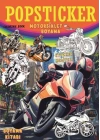 Motorsiklet  Boyama Kitabı Popsticker