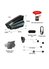 Motosiklet Kask İçi Akıllı Kamera – 2000 mAh, 128 GB SD Kart Desteği
