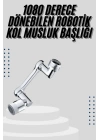 Mutfak Musluk Başlığı 1080 Derece Dönebilir Oynar Başlıklı Musluk Aparatı