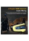 N3x Rgb Işıklı Intercom 3 Kişi Bağlantılı 1000mah Motosiklet Bluetooth Kulaklık Seti