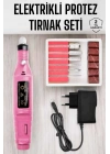 Nasır Temizleyici Manikür Pedikür Seti Elektrikli USB Girişli
