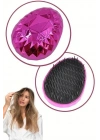 Neon Pembe Düzleştirici Tarak Geniş AralıklıHer Saç Tipine Uygun Fırçalı Saç Düzleştirici