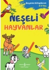 Neşeli Hayvanlar - Boyama Kitaplarım 3-4 Yaş