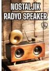 Nostaljik Görünümlü Bluetooth Bağlantılı Speaker