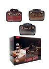 Nostaljik Radyo Bluetooth Bağlantılı Müzik Kutusu Ahşap