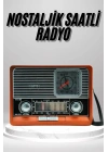 Nostaljik Vintage Radyo Taşınabilir Bluetooth Bağlantılı Hoparlör Radyo