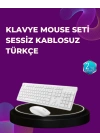 Ofis ve Ev Kullanımı İçin Kablosuz Klavye Fare Seti - Ergonomik ve Pratik