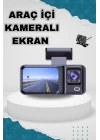 Ön ve Arka Kameralı 2 İnç 1080P Full HD DVR Araç İçi Ekran