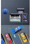 Ön ve Arka Kameralı 2 İnç 1080P Full HD DVR Araç İçi Ekran