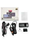Ön ve Arka Kameralı 2 İnç 1080P Full HD DVR Araç İçi Ekran