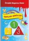 Örnekli Boyama - Sayılar - Şekiller
