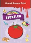 Örnekli Boyama - Sebzeler