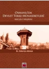 Osmanlıda Devlet Tekke Münasebetleri  Meclis-i Meşayih