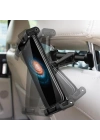 Oto Koltuk Arkası Telefon Tablet Tutucu Ayarlanabilir 360 Derece Dönebilen Pratik Stand