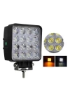 Oto Lamba 10 Led Işık Ayarlanabilir Yüksek Aydınlatmalı Beyaz Far