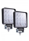 Oto Lamba 10 Led Işık Ayarlanabilir Yüksek Aydınlatmalı Beyaz Far