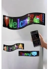 Otomobil Uyumlu Led Matrix Dijital Ekran Bluetooth Bağlantılı 16X24