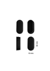 Oval Profil İç Tapa 15x30 mm 4 Adet