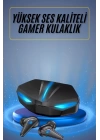Oyuncu Kulaklığı Mikrofonlu Kablosuz Gaming Kulaklık Powerban Yüksek Ses Kaliteli