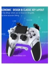 P4 Plus Bluetooth Titreşimli Ps4/ps5 Uyumlu Pc Telefon Joystick Kablosuz Oyun Kolu Siyah