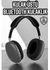 P9 Plus Kulaklık Siyah Bluetooth Bağlantılı Kulak Üstü Kablosuz ANC Özelliği