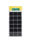 Pacific 6035 BL Yapışkanlı Keçe  35 mm X 35 mm Siyah