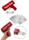 Para Dolar Atma Makinası Super Money Gun Para Saçma Fırlatma Tabancası
