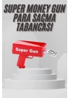 Para Dolar Saçma Para Atma Tabancası Otomatik Kırmızı Oyuncak