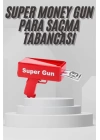 Para Dolar Saçma Para Atma Tabancası Otomatik Kırmızı Oyuncak