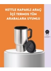 Paslanmaz Çelik Araç İçi Kahve ve Çay Isıtıcı Termos