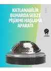 Paslanmaz Çelik Katlanabilir Sebze Haşlama Sepeti – Buharda Sağlıklı Pişirme