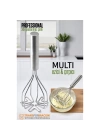 Patates Ezici Profesyonel 304 Paslanmaz Çelik Havuç Muz Avokado Ezici