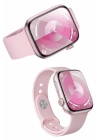 Pembe Akıllı Saat 49mm iOS & Android Uyumlu Arama Özellikli