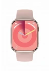 Pembe Akıllı Saat 49mm iOS & Android Uyumlu Arama Özellikli