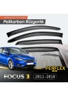 Perflex Polikarbon Kırılmaz Rüzgarlık V2 Mugen Fiat Linea Mugen Ford Focus 3 2011-2018