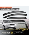 Perflex Polikarbon Kırılmaz Rüzgarlık V2 Mugen OPEL ASTRA G 1998-2004