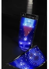Piksel Led Matrix RGB Işıklı Led Yazılı Bluetooth Bağlantılı 16X64