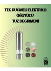Pilli Otomatik Baharat Değirmeni Gıda Sınıfı Çelik Sessiz Öğütücü Alet