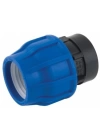 Poelsan Mavi 25X1/2 Kaplin Dişi Adaptör