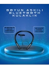 Polygold PG-100 Type-C Şarjlı Bluetooth Kulaklık – Boyun Askılı, Uzun Pil Ömürlü, Mikrofonlu
