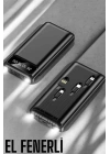 Powerbank 20.000 Mah Dijital Göstergeli LCD Ekran Uzun Pil Ömrü