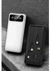 Powerbank 20.000 Mah LCD Ekran USB Lightning Type-C Uyumlu İOS ve Android