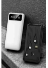 Powerbank 20.000 Mah LCD Ekran USB Lightning Type-C Uyumlu İOS ve Android
