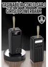 Powerbank 60.000 MAH 4 Portlu Uzun Şarj Süreli Dijital Göstergeli